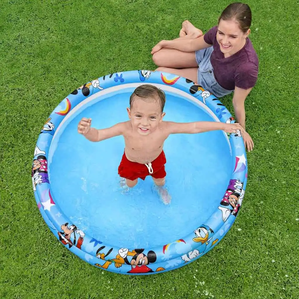 Bestway: Disney Junior® Mickey Maus Planschbecken Ø 122 x 25 cm kép 5