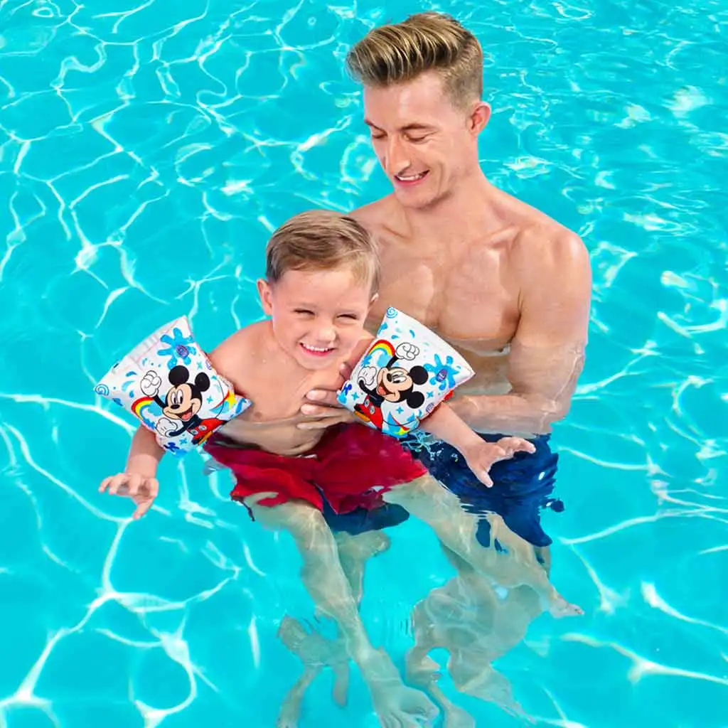 Bestway: Disney Junior® Mickey Maus Schwimmflügel für Kinder von 3-6 Jahren kép 2