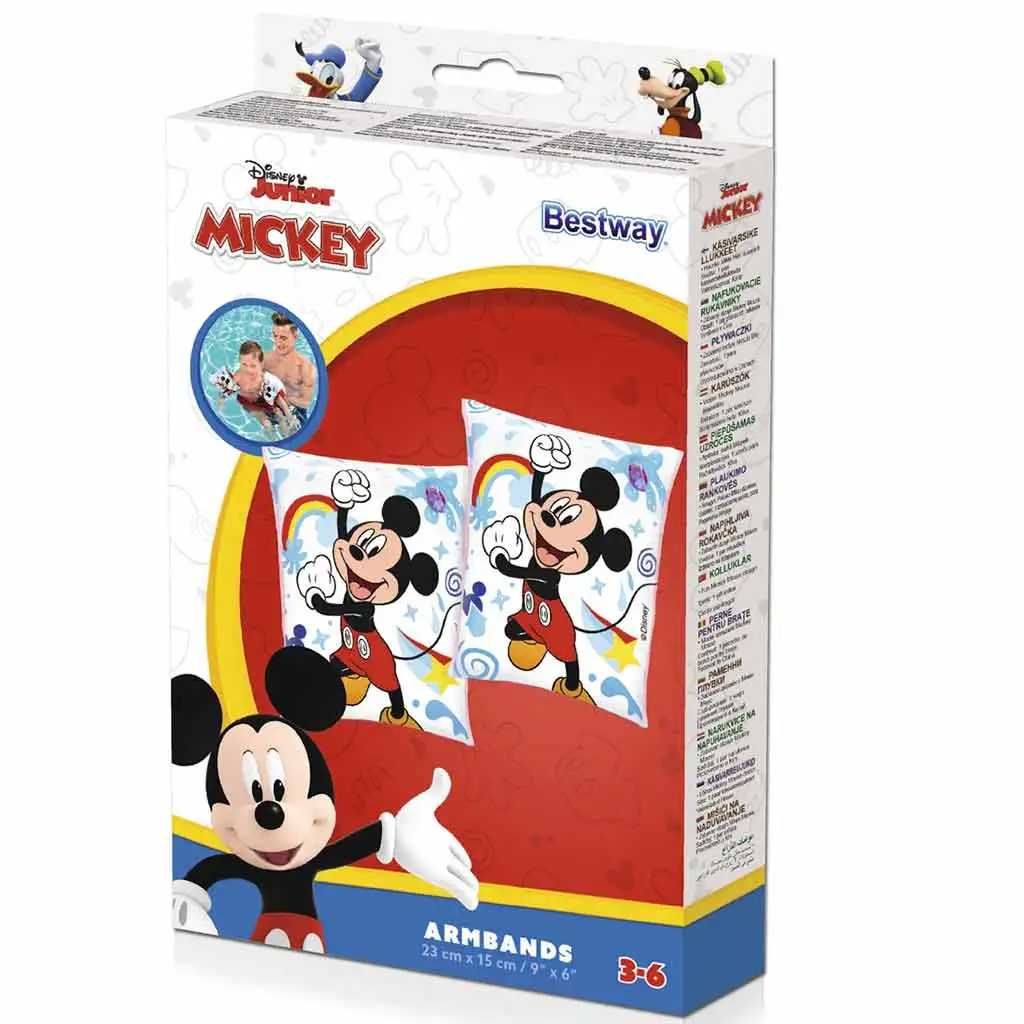 Bestway: Disney Junior® Mickey Maus Schwimmflügel für Kinder von 3-6 Jahren kép 3