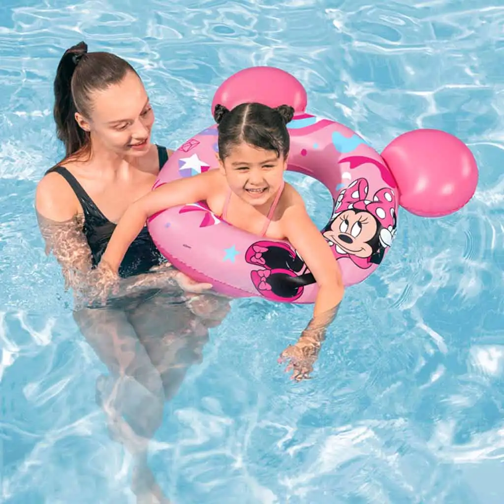 Bestway: Disney® Minnie Maus Schwimmring 74 x 76 cm kép 2