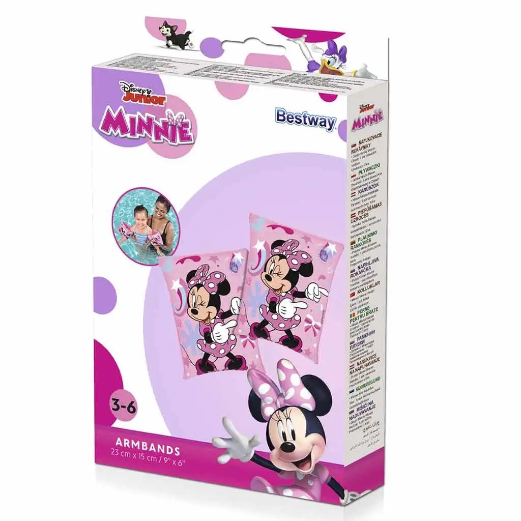 Bestway: Disney Junior® Minnie Maus Schwimmflügel für Kinder von 3-6 Jahren kép 3