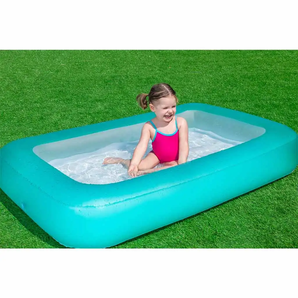 Bestway: Aquababes™ négyzet alakú gyűrűs pancsolómedence 165 x 104 x 25 cm kép 4