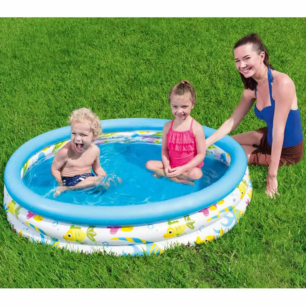 Bestway: Reef Crew™ bébi pancsolómedence Ø 122 x 25 cm kép 2