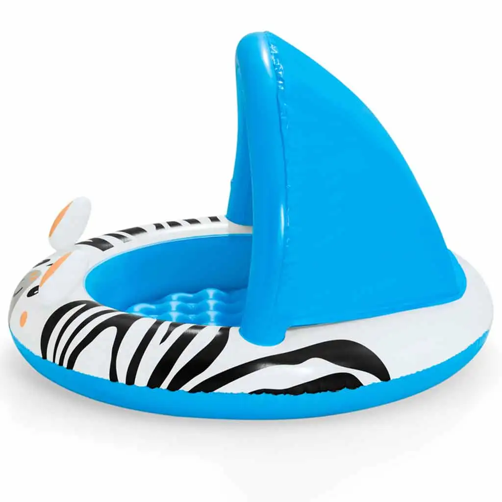 Bestway: Safari Sun™ Zebra-Planschbecken mit Sonnenschutzdach Ø 97 x 66 cm kép 3