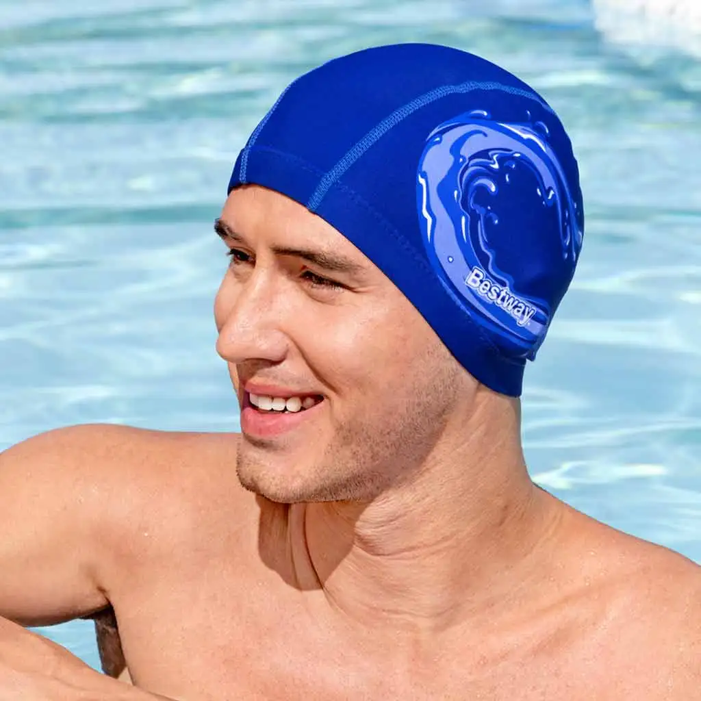 Bestway: Sleek N Stretch Premium™ Textil Schwimmkappe ab 14 Jahren kép 2