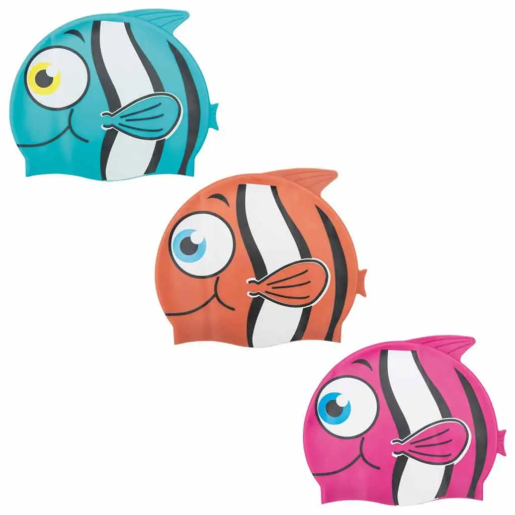 Bestway: Lil Buddy™ Silikon-Kinder-Schwimmkappe ab 3 Jahren in verschiedenen Ausführungen 1 Stk.