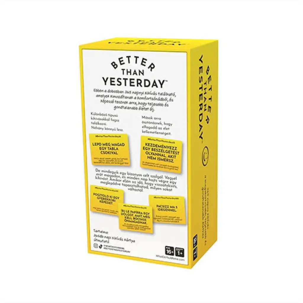 WDYM Besser als gestern Motivationsspiel