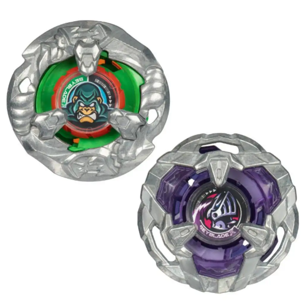 Beyblade X: Duall Pack Yell Kong 3-60GB vs. Helm Knight 5-80T Kreisel-Set - Hasbro kép 2