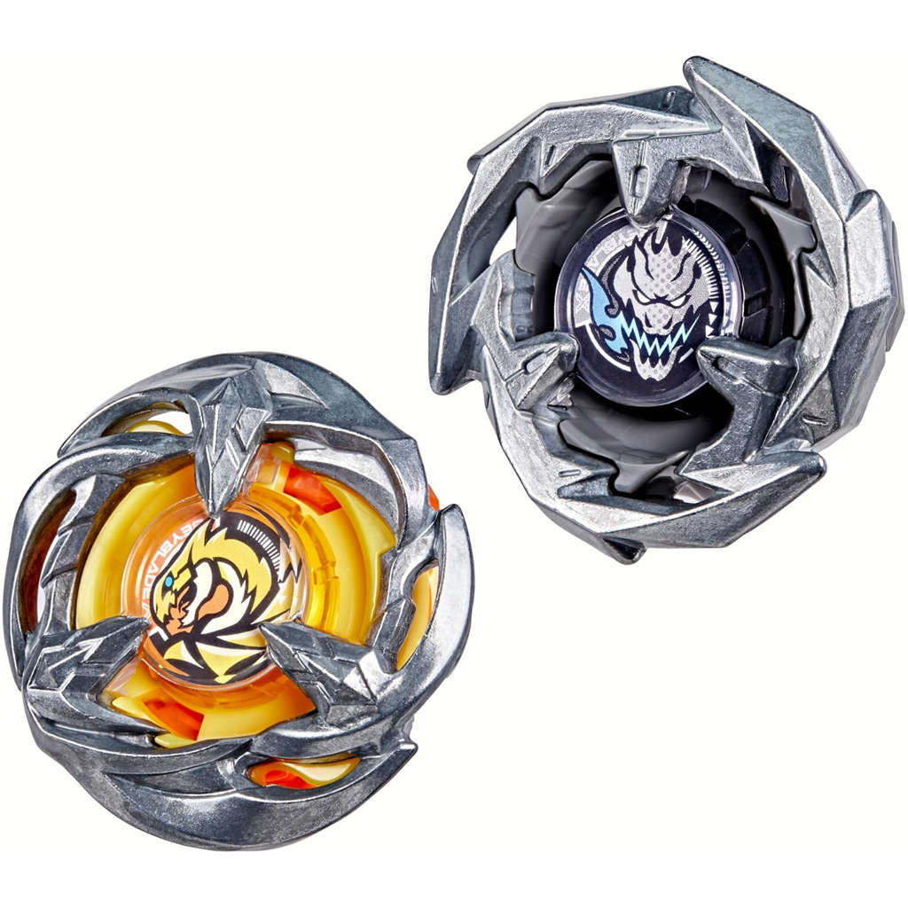 Beyblade X: Doppelpack - Gale Wyvern 3-60T & Sword Dran 3-80B Kreisel - Hasbro kép 2