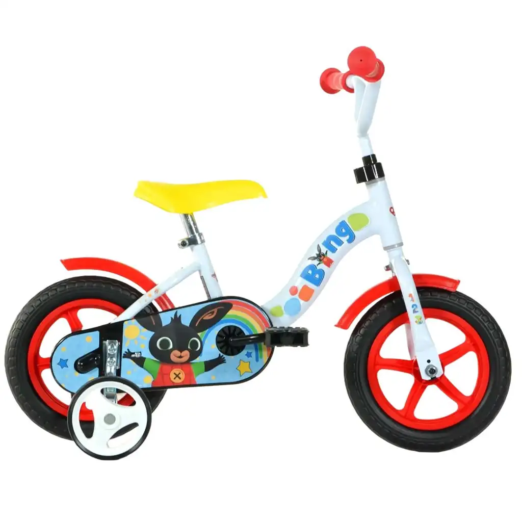 Bing buntes Kinderfahrrad in Größe 10 - Dino Bikes Fahrrad