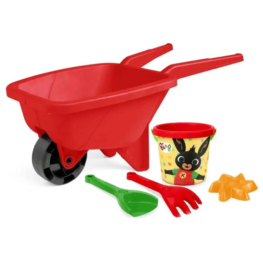 Bing Sandkasten-Set mit Schubkarre - Wader