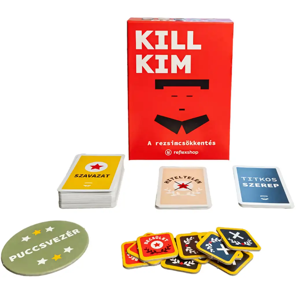 Kill Kim strategisches Brettspiel kép 2