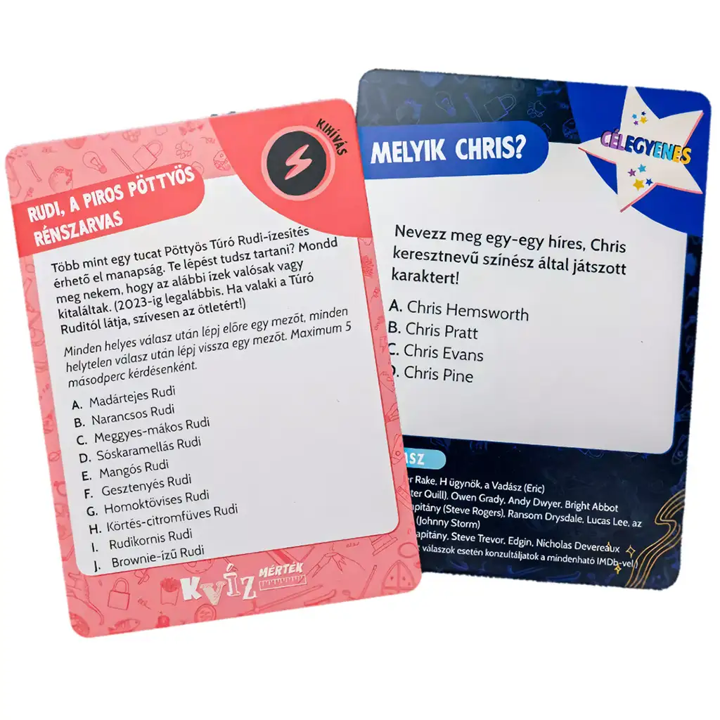 Kvízmérték Brettspiel kép 4