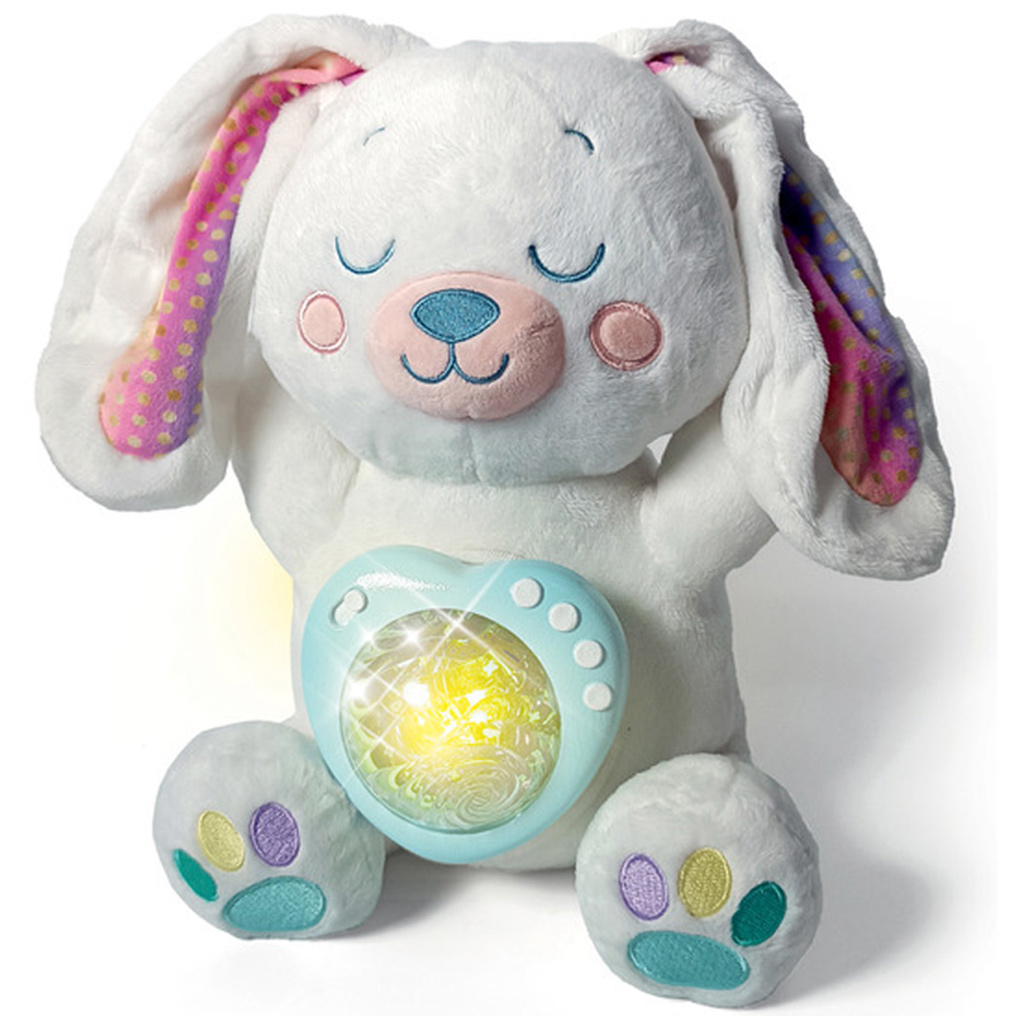 Plüsch-Häschen Nordlicht-Projektor – Clementoni Baby kép 2