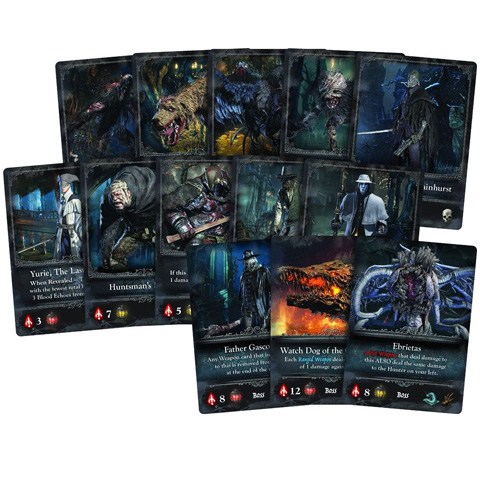 Bloodborne Társasjáték kártyákkal kép 3