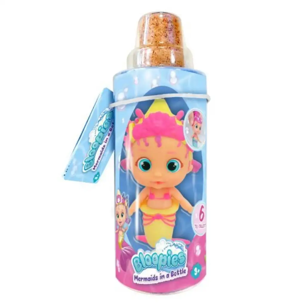 Bloopies: Lustige Meerjungfrauenbabys in Flaschen in verschiedenen Varianten 1 Stk. kép 2