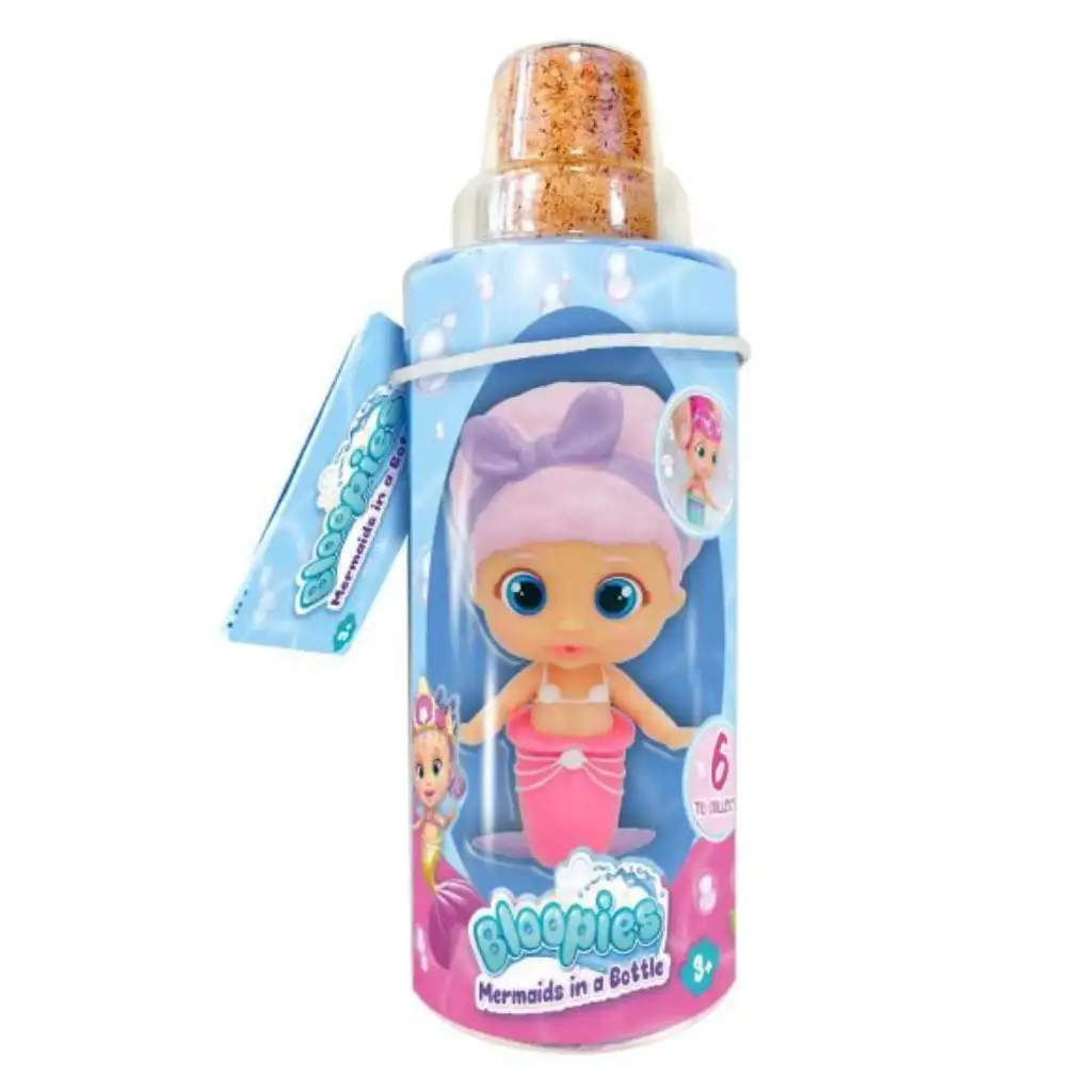 Bloopies: Lustige Meerjungfrauenbabys in Flaschen in verschiedenen Varianten 1 Stk. kép 3