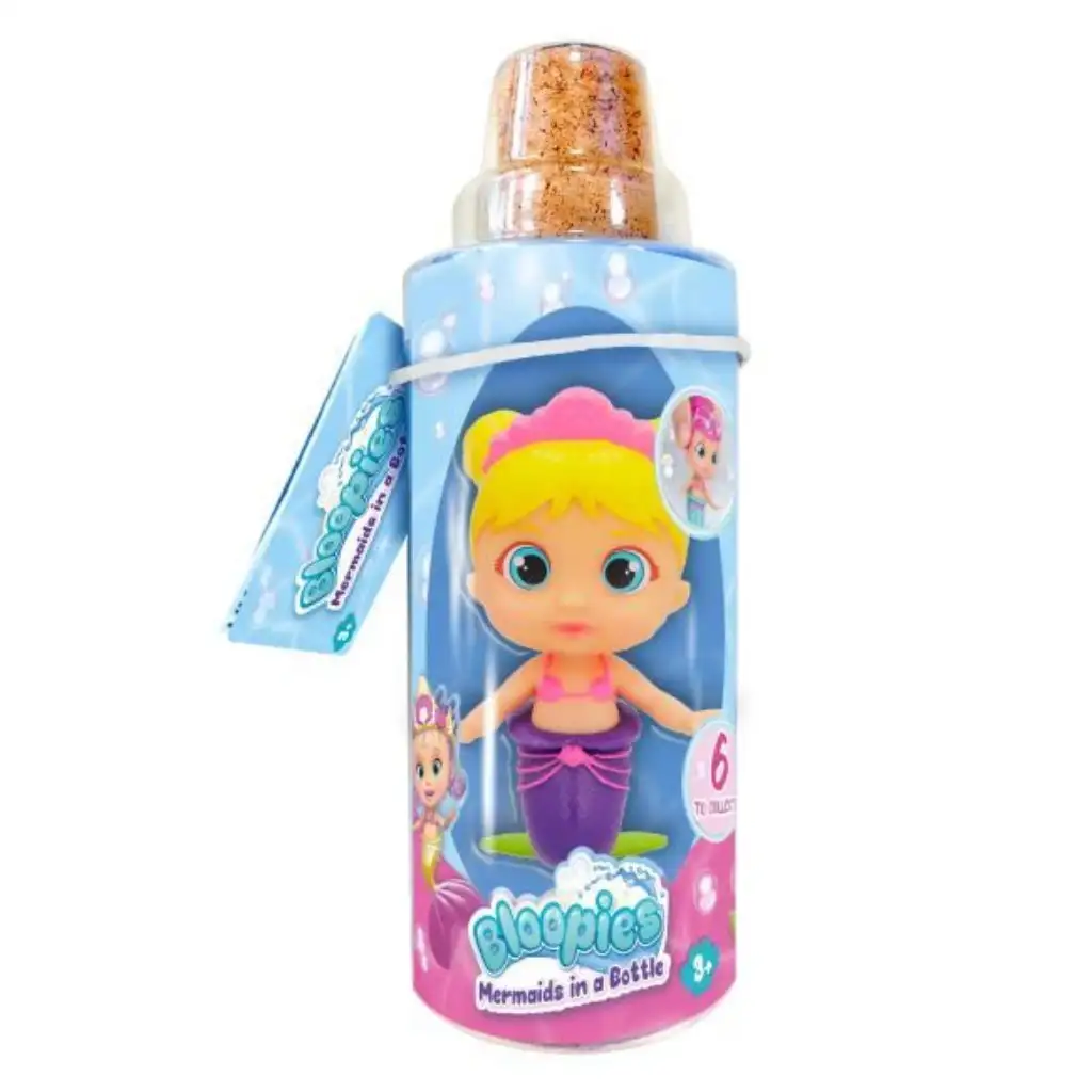 Bloopies: Lustige Meerjungfrauenbabys in Flaschen in verschiedenen Varianten 1 Stk. kép 4