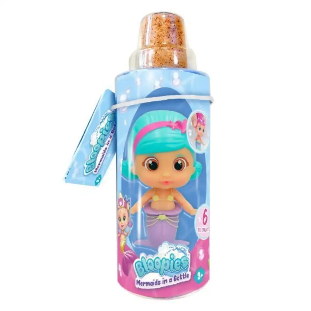 Bloopies: Lustige Meerjungfrauenbabys in Flaschen in verschiedenen Varianten 1 Stk. kép 5