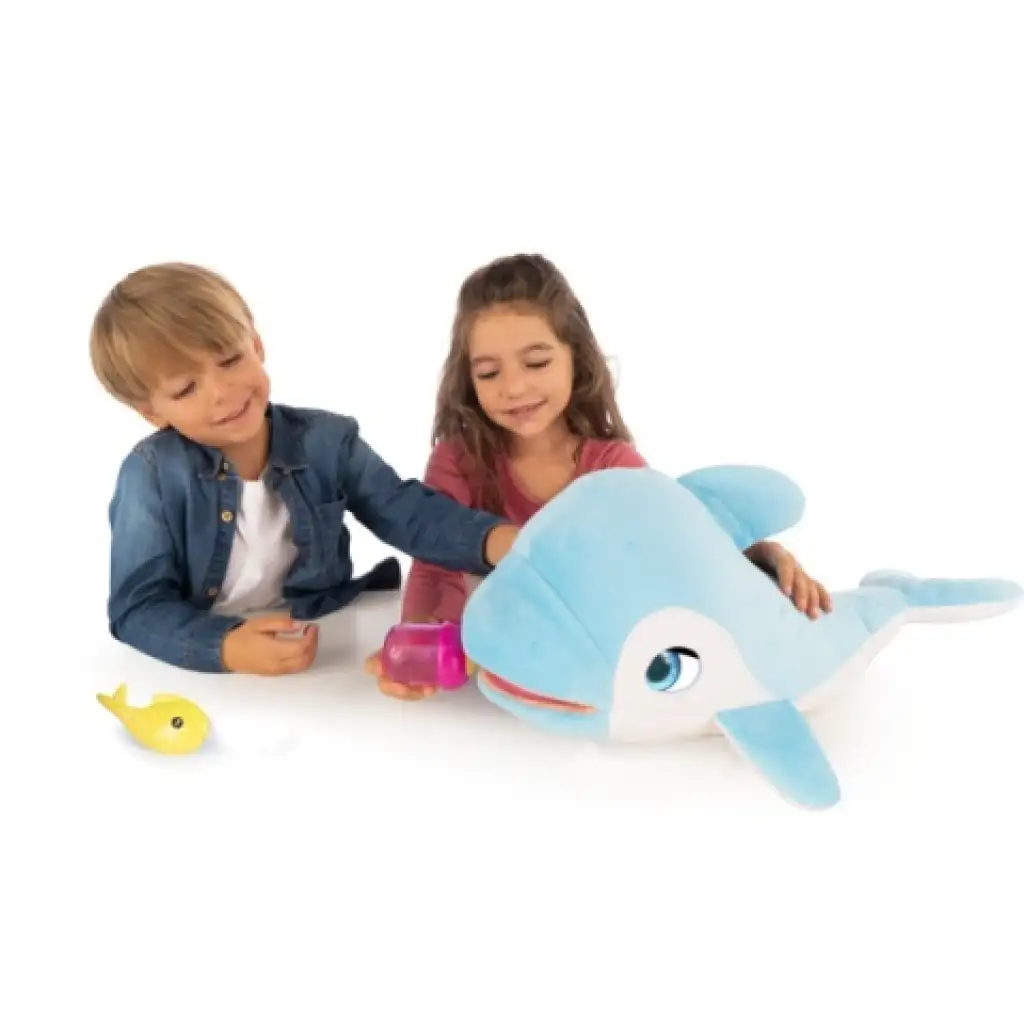 BluBlu interaktív plüss bébi delfin kép 2