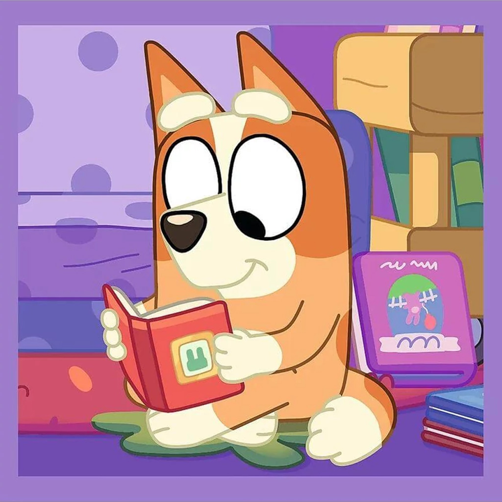 Bluey 3-in-1 20-36-50 Teile Puzzle – Trefl kép 3
