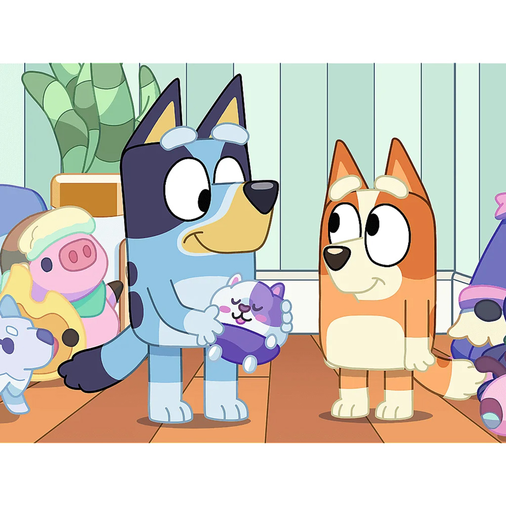 Bluey Spielzeit 30-teiliges Puzzle - Trefl kép 2