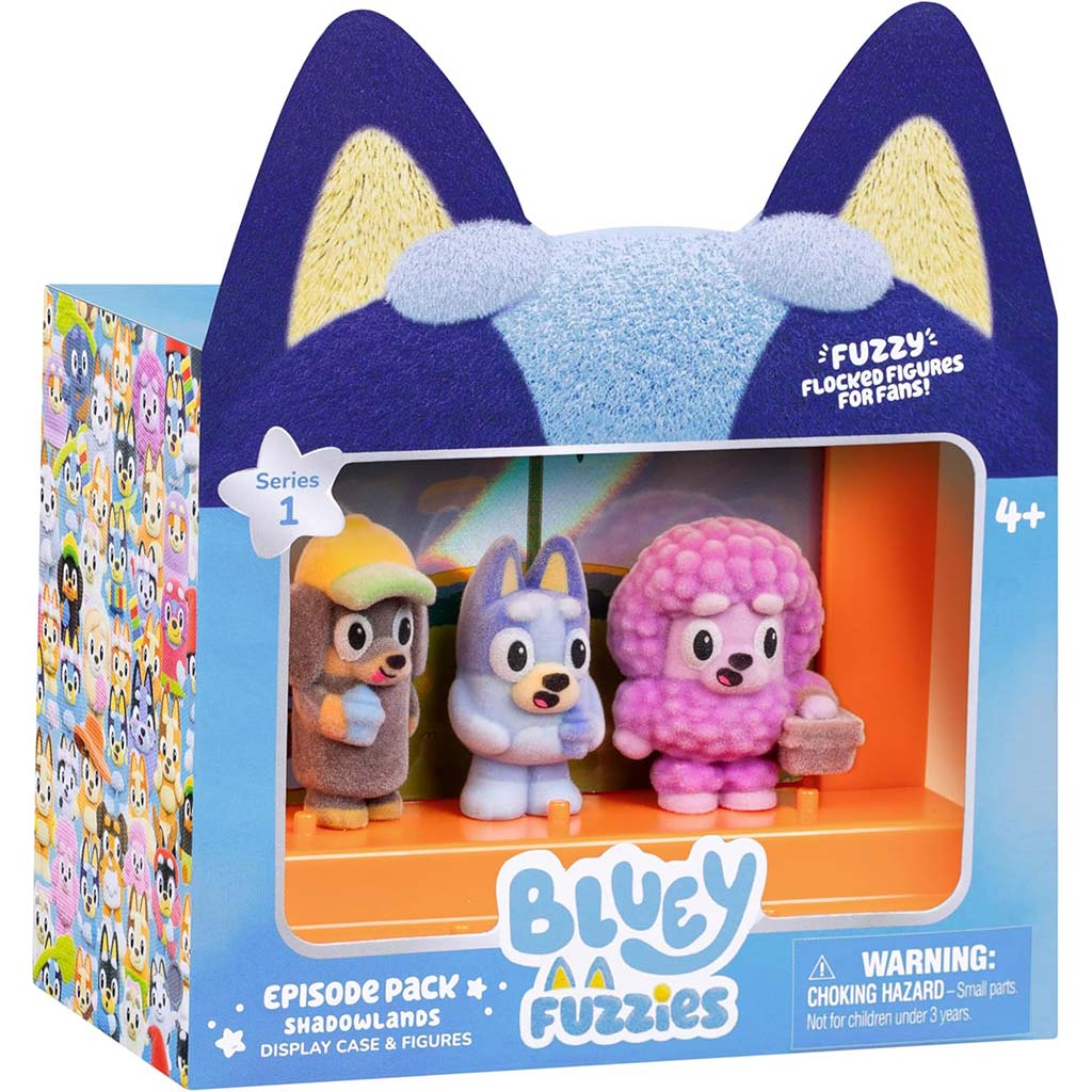 Bluey Fuzzies Epizód 3db-os szett - Árnyvidék kép 1