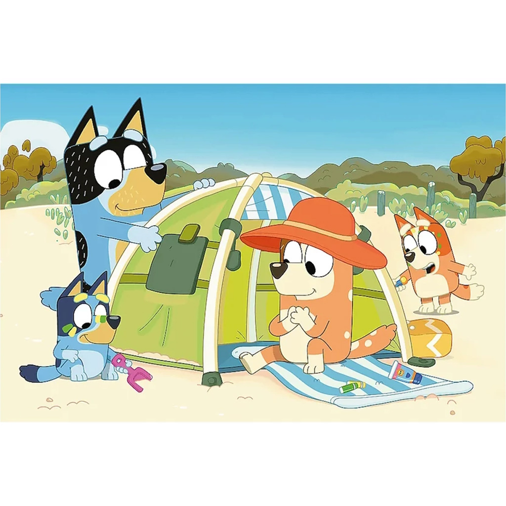 Blueys wundervoller Tag 24-teiliges Maxi-Puzzle – Trefl kép 2