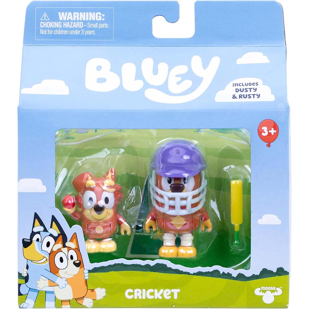 Bluey: Dupla figura csomag - Krikett kép 1