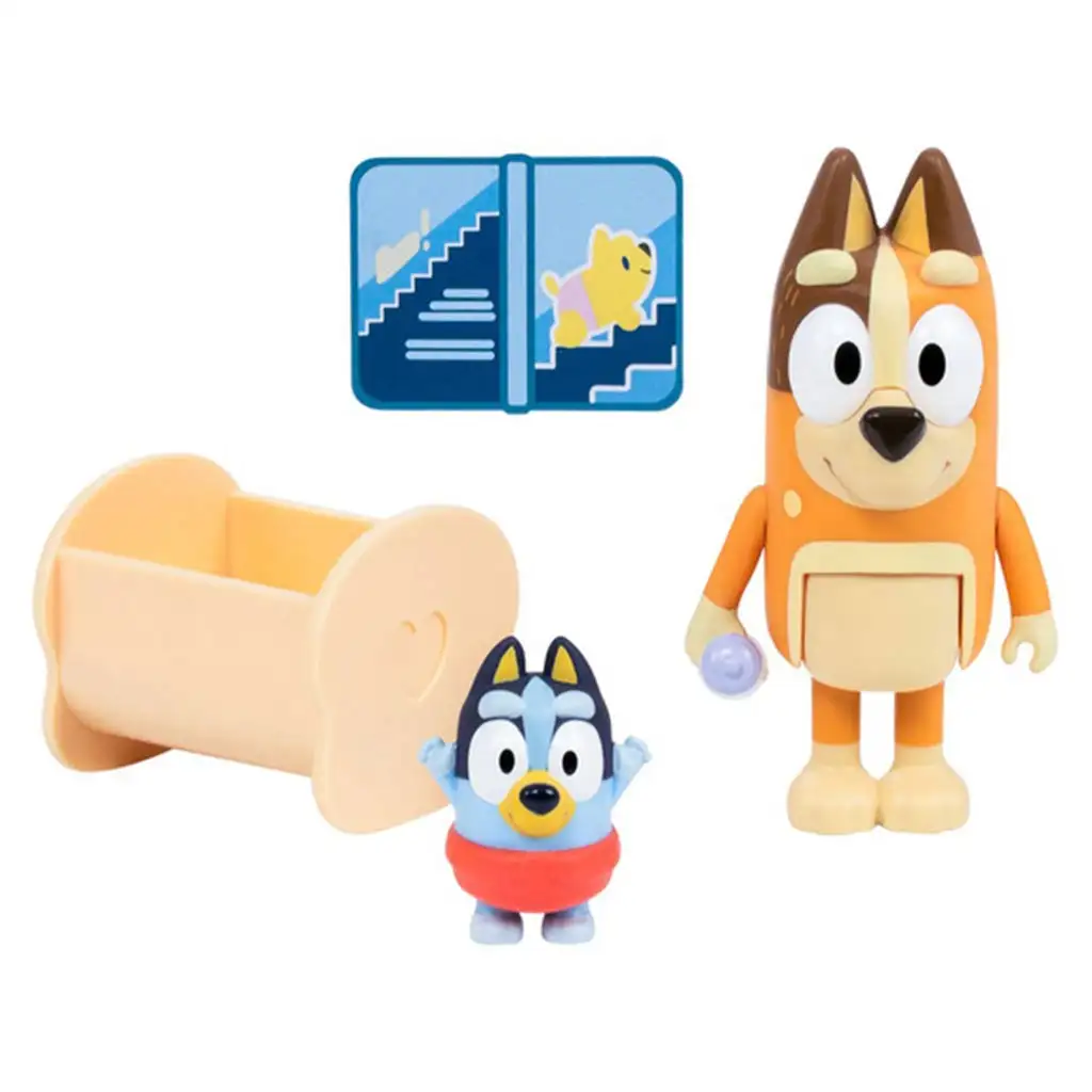 Bluey: Doppelte Charakterfigur-Packung - Baby Bluey und Chilli kép 2