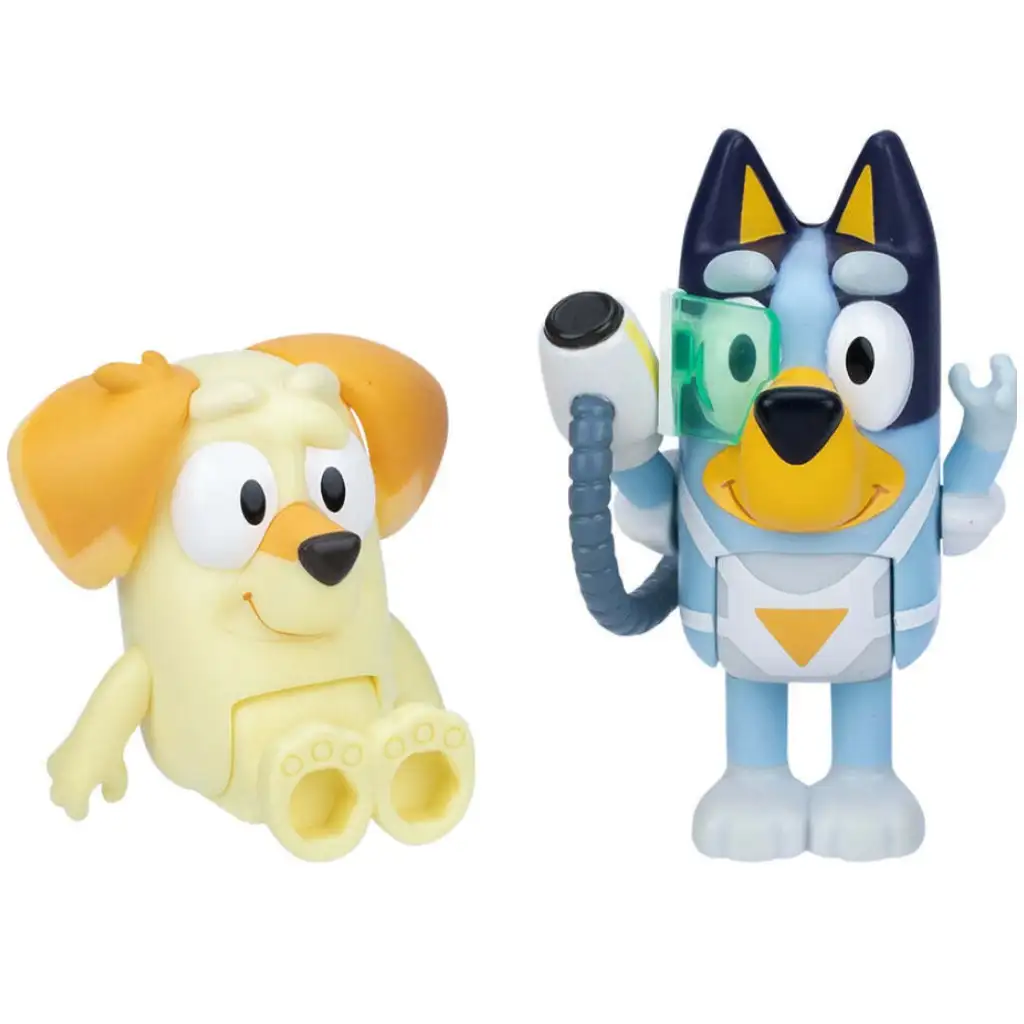 Bluey: Bluey und Chucky 2er-Figurenset kép 2
