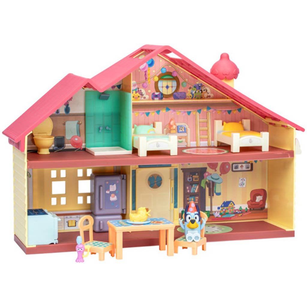 Bluey: Festliches Familienhaus Spielset mit feierlicher Bluey-Figur kép 6