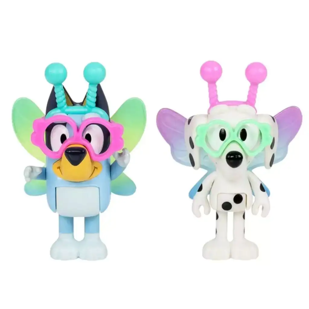 Bluey Außerirdische: Bluey und Chloe Figuren-Set kép 2