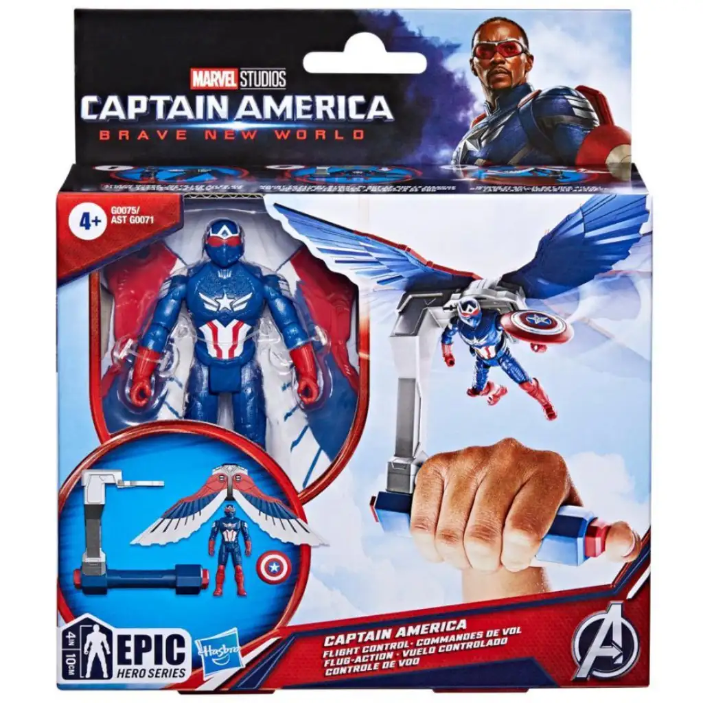 Bosszúállók Epic Hero Series: Amerika Kapirány 10cm-es figura - Hasbro kép 1