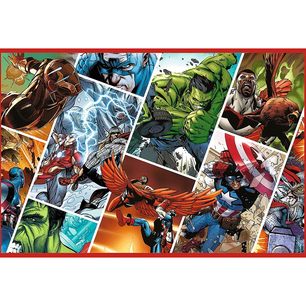 Avengers – Die Beschützer der Welt 2x200 Teile Puzzle – Trefl kép 2