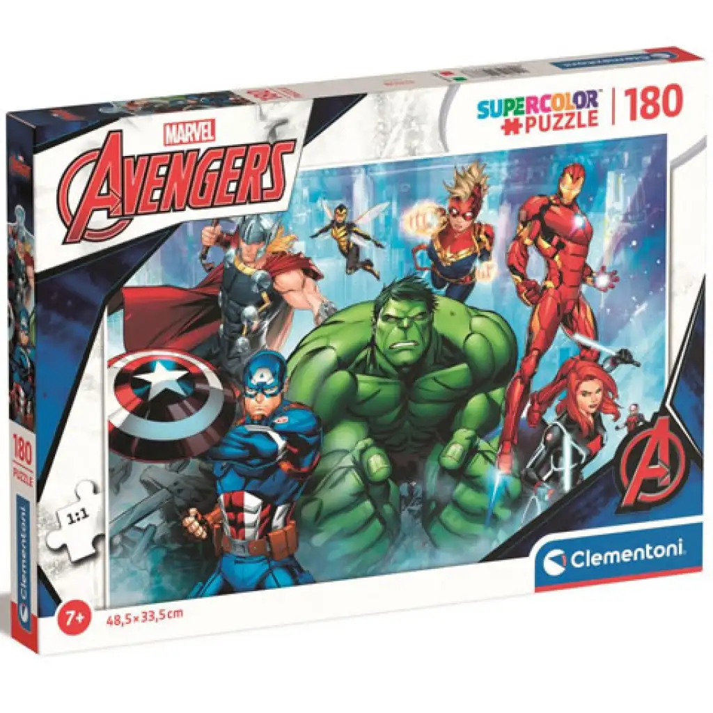 Marvel: Die Rächer Supercolor Puzzle 180 Teile - Clementoni