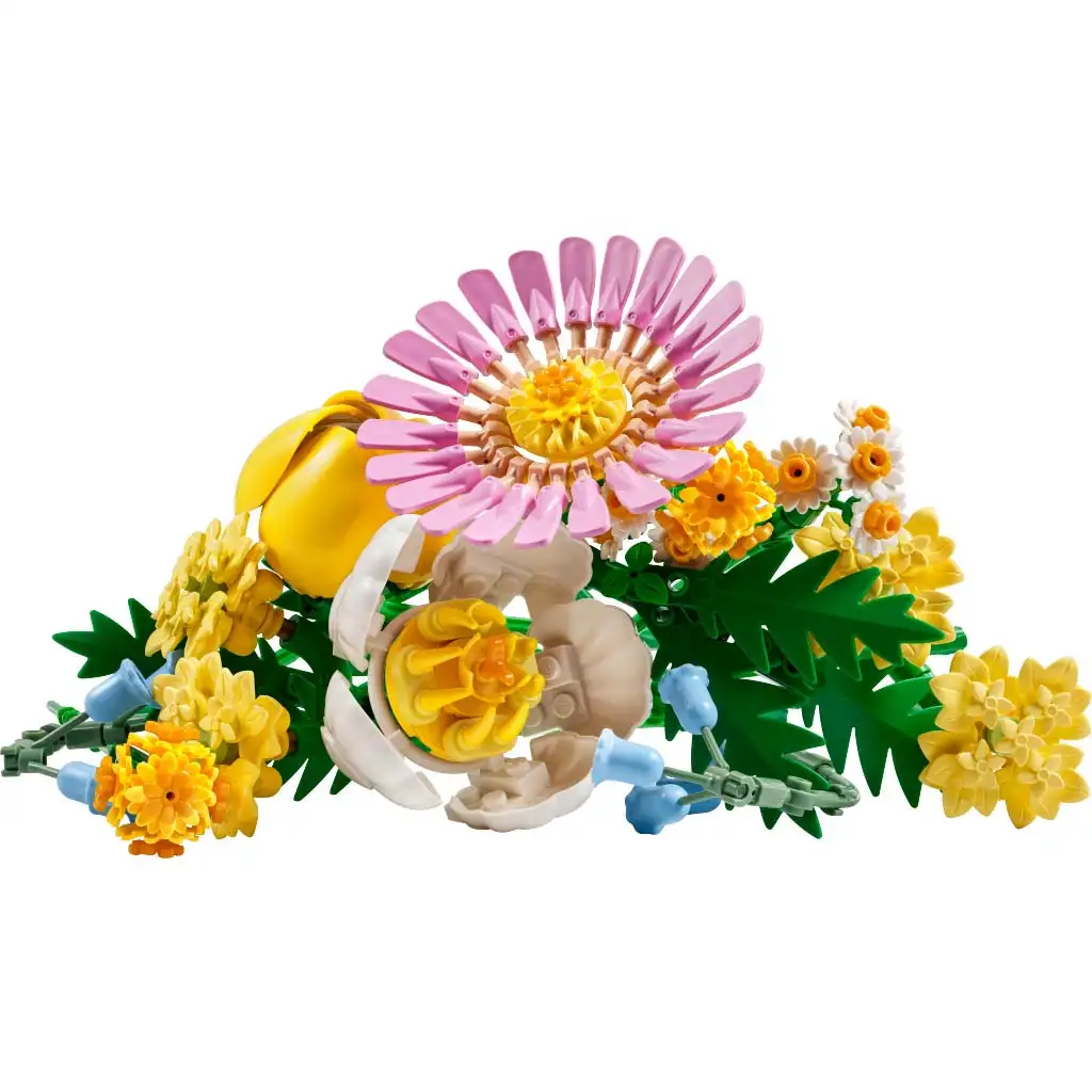 LEGO® Botanicals: Sonnengelber Blumenstrauß (10347) kép 4