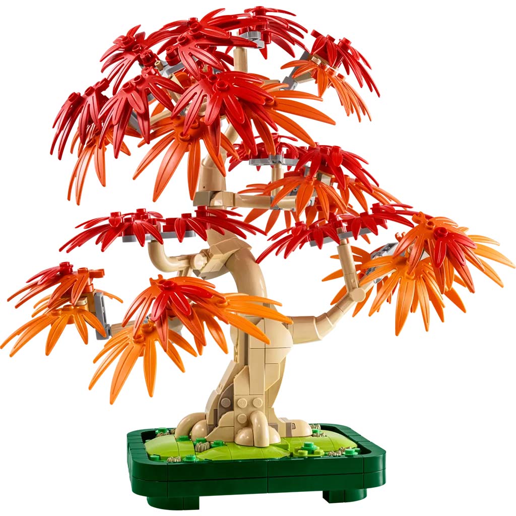 LEGO® Botanicals: Japanischer Ahorn-Bonsai mit roten Blättern (10348) kép 3