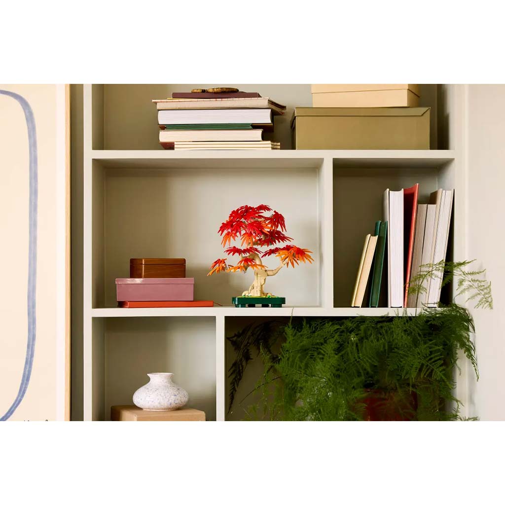 LEGO® Botanicals: Japanischer Ahorn-Bonsai mit roten Blättern (10348) kép 5