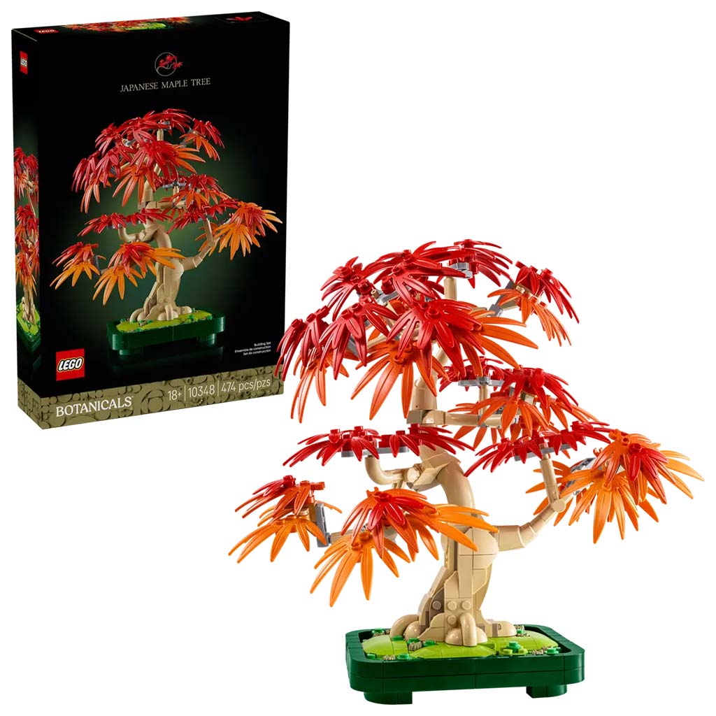LEGO® Botanicals: Japanischer Ahorn-Bonsai mit roten Blättern (10348)