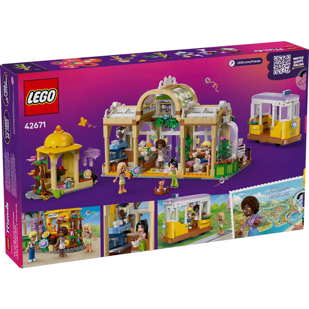 LEGO® Friends: Botanisches Café und Blumenladen (42671) kép 2