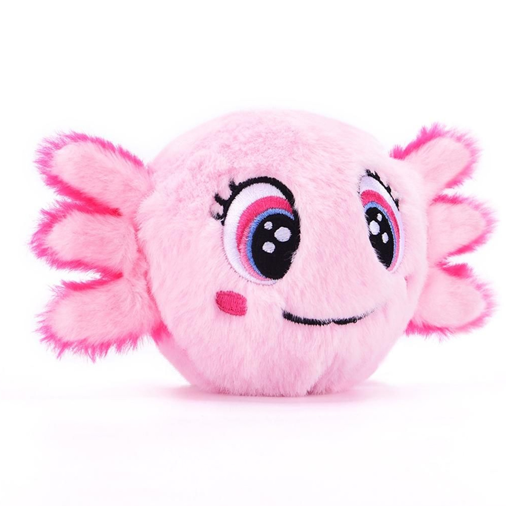 Bouncibles: Hüpfender Plüschball - Bubbles, der rosa Axolotl kép 2