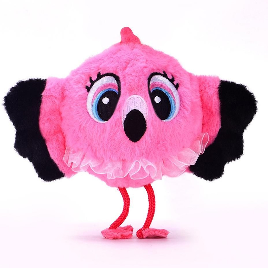 Bouncibles: Hüpfender Plüschball - Mimi, der rosa Flamingo