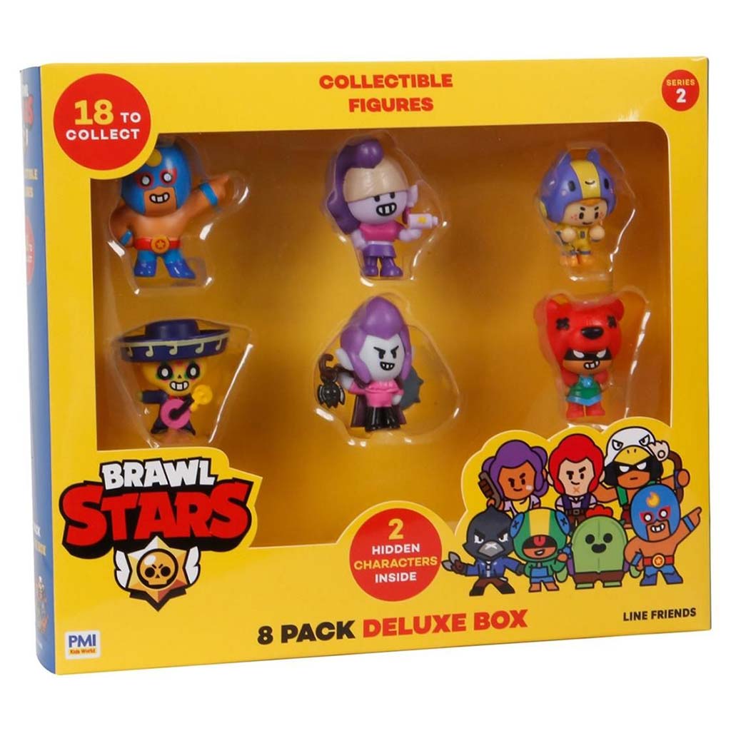Brawl Stars Minifiguren im Set, 8 Stück im Karton kép 2