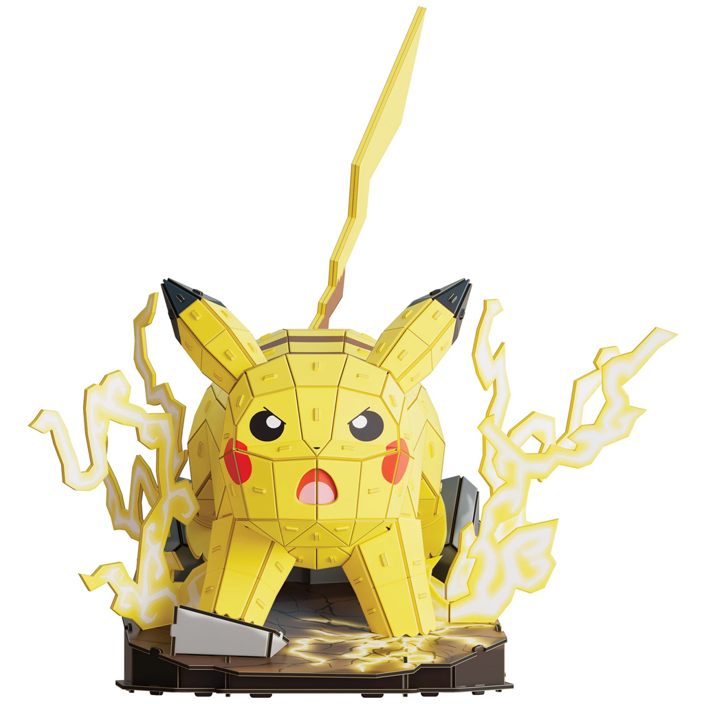 Pokémon: Pikachu 4D Puzzle mit 201 Teilen - Spin Master kép 2