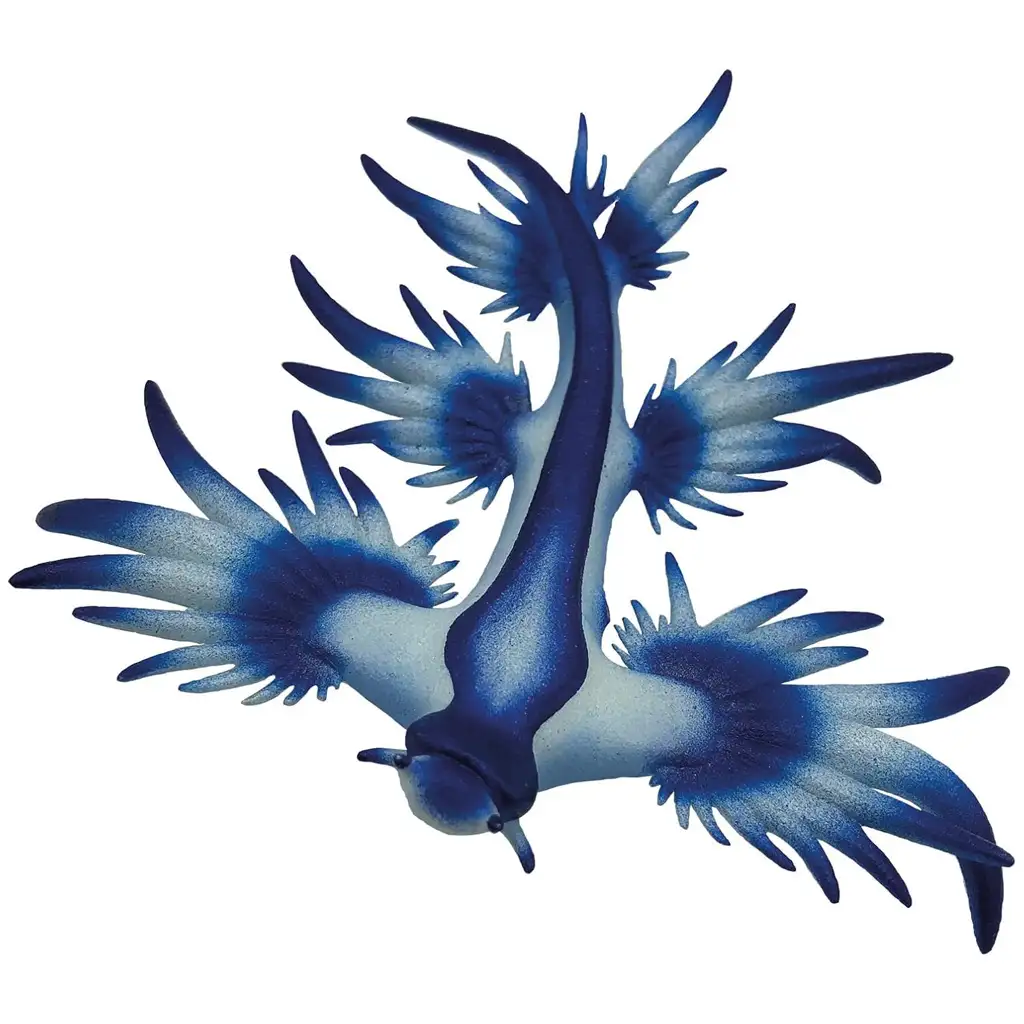 Blaue Meeres-Schnecke Spielfigur - Bullyland