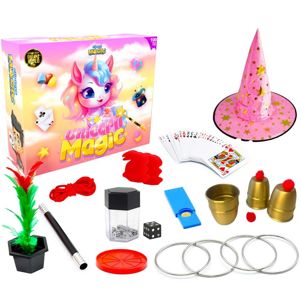Magic City Bűvész unikornis játékszett kép 1