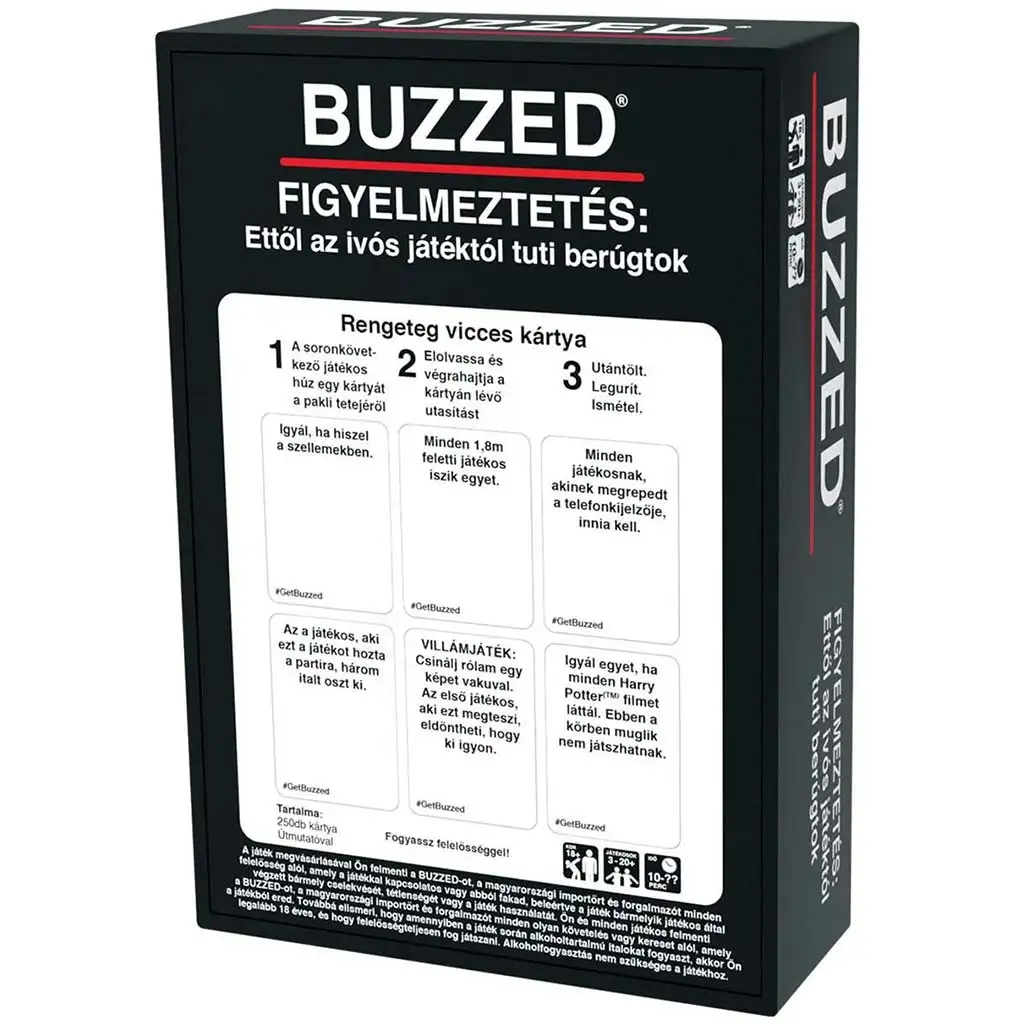 Buzzed - Gesellschaftsspiel für Erwachsene kép 2
