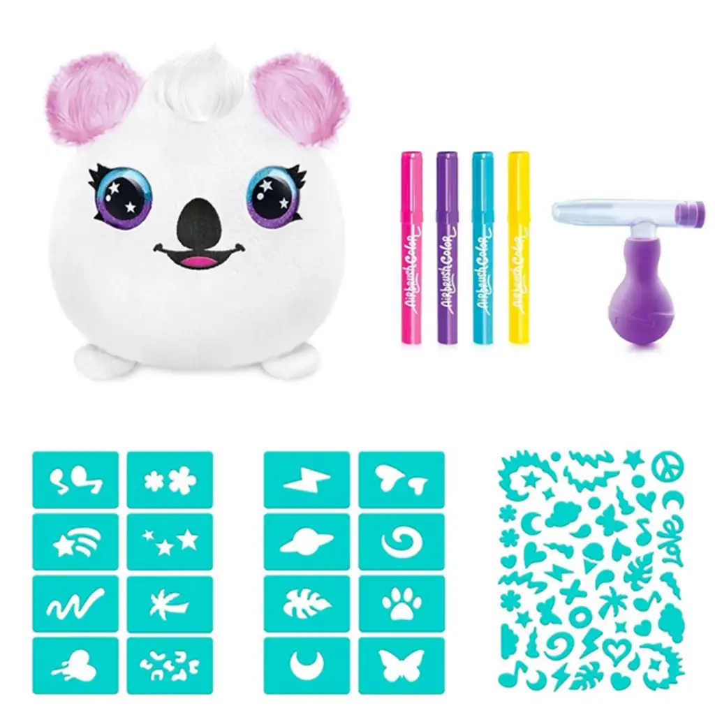 Style4ever ausmalbares Plüschtier in verschiedenen Varianten kép 5