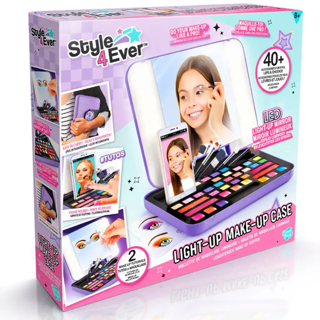 Style 4 Ever Schminktasche mit LED-Beleuchtung